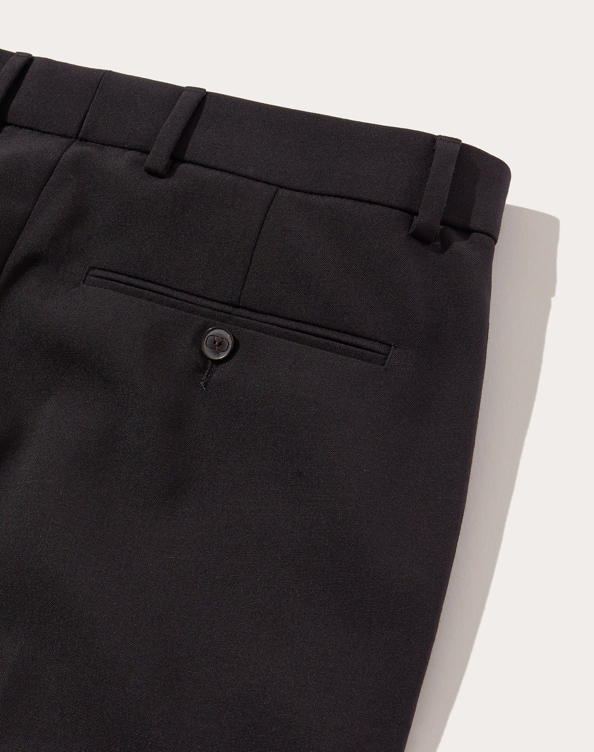 VALENTINO Sophisticated Slim Trousers in Classic Black for Men