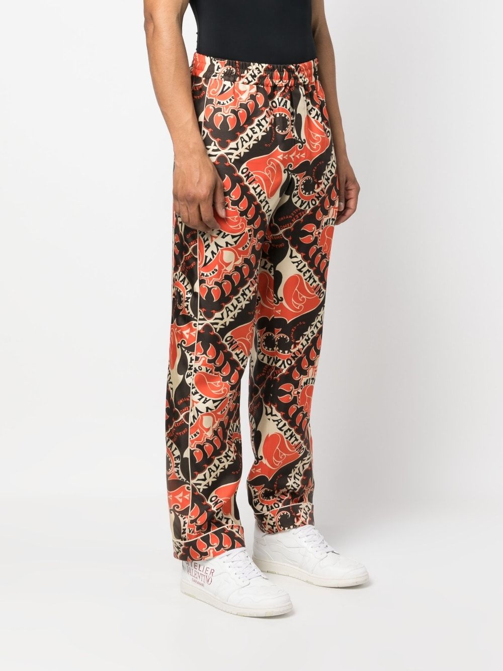 Stylish SS23 Pants in St. Archive Manifesto Bandana Arancio for Men