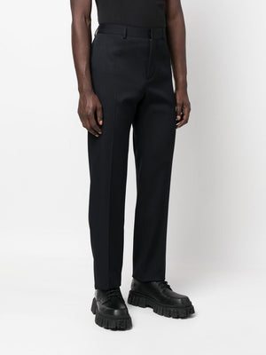 Black Wool Pants for Men - SS23 Collection