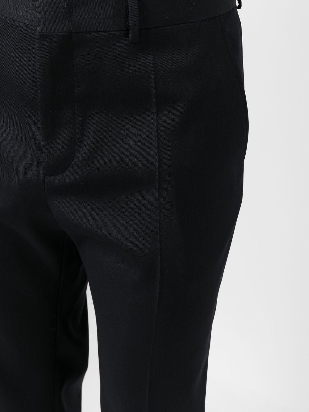 Black Wool Pants for Men - SS23 Collection