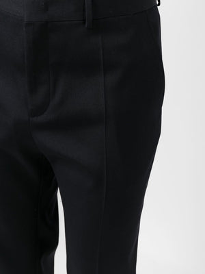 Black Wool Pants for Men - SS23 Collection