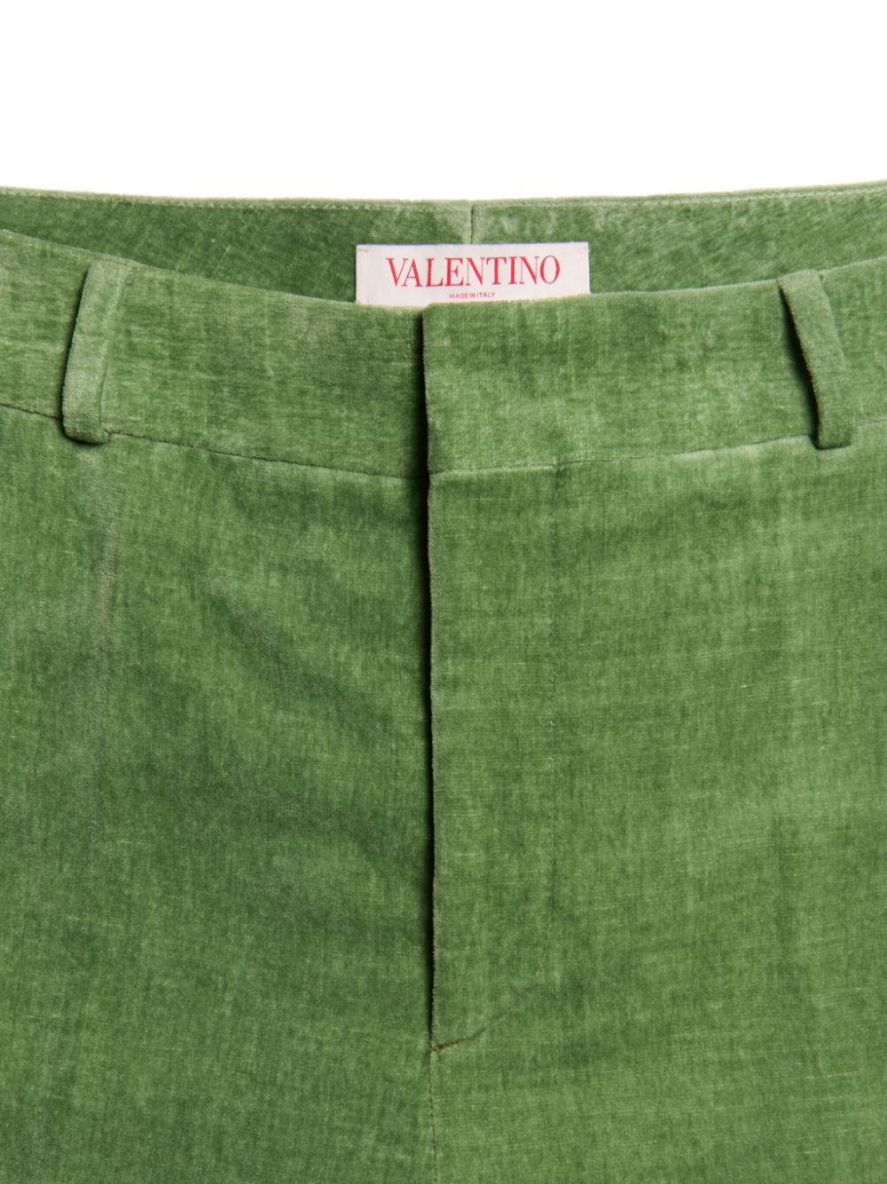 VALENTINO Elevated Velvet Trousers for Men