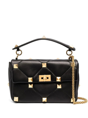 Valentino Large Leather Shoulder Bag - SS23 Collection