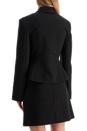 GANNI Technical Twill Blazer for Women - Size EU 34