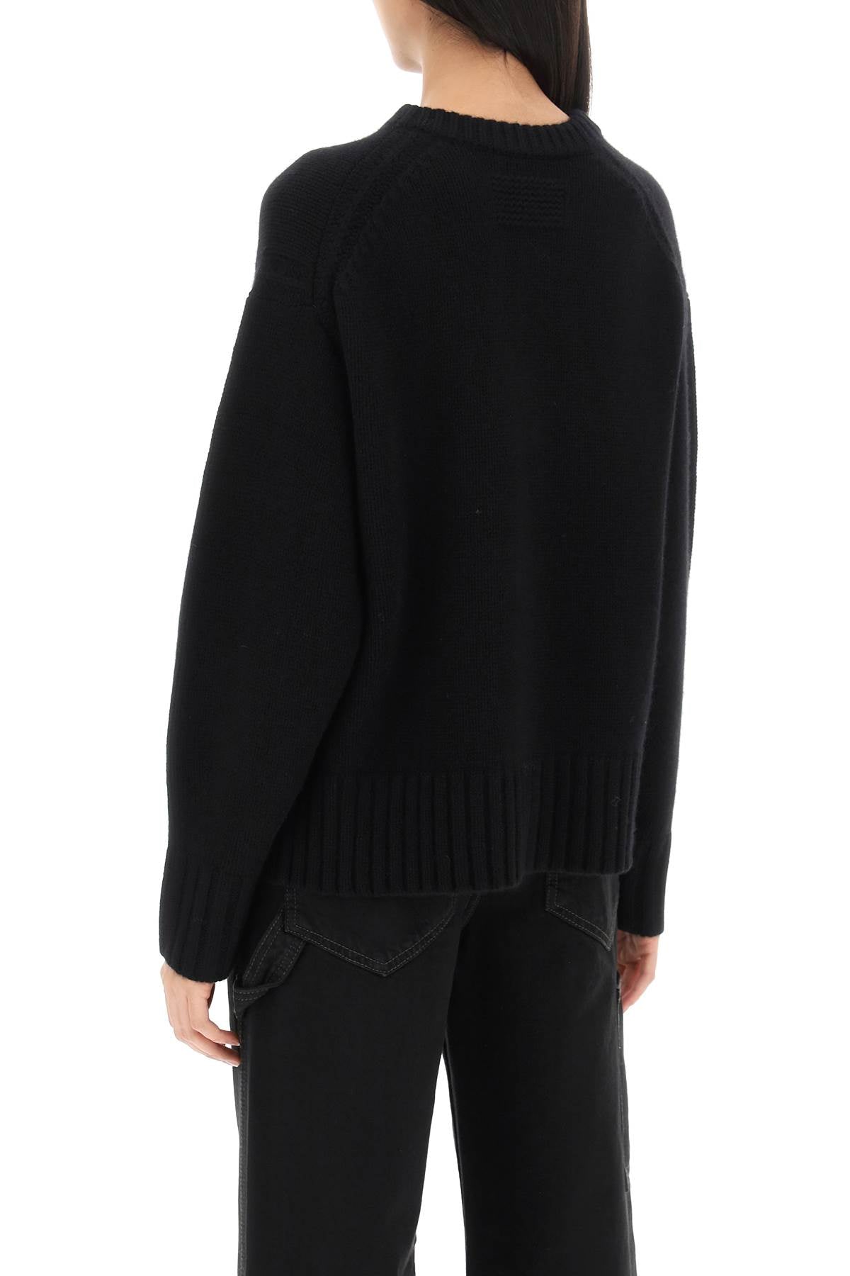 GUEST IN RESIDENCE Oversized Cashmere Crew-Neck Sweater