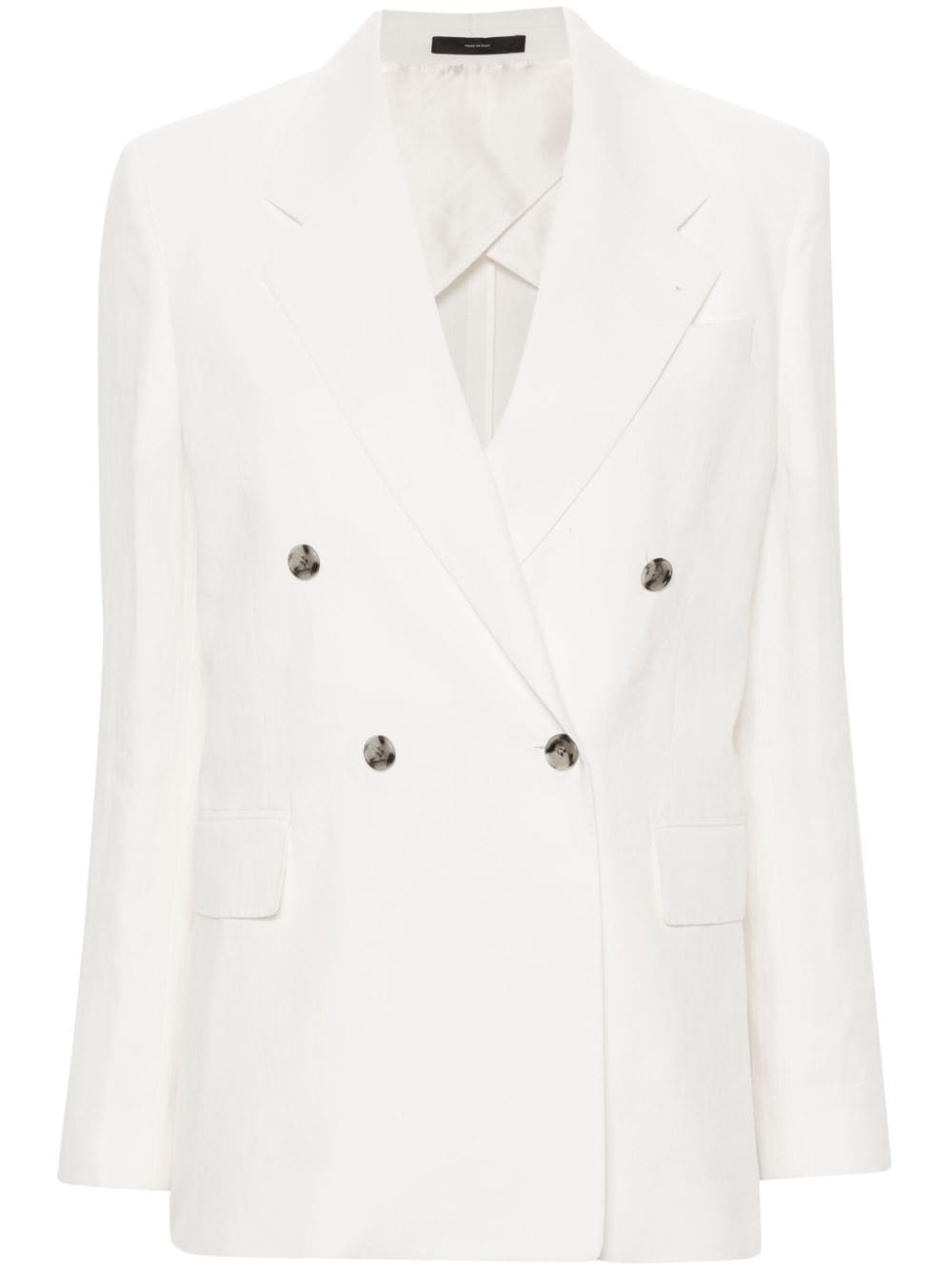 PAUL SMITH Elegant White Linen Blazer