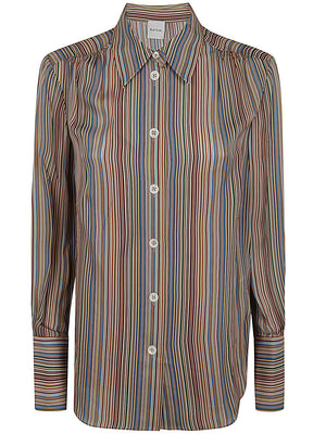 PAUL SMITH Women's Multicolor Silk Shirt