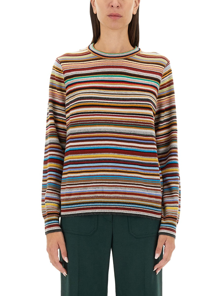 PAUL SMITH Cashmere Crewneck Sweater - Regular Fit, Size S