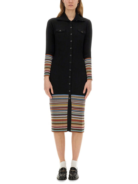 PAUL SMITH Elegant Knit Dress - Size S