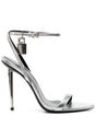 TOM FORD Silver Tone High Stiletto Sandals