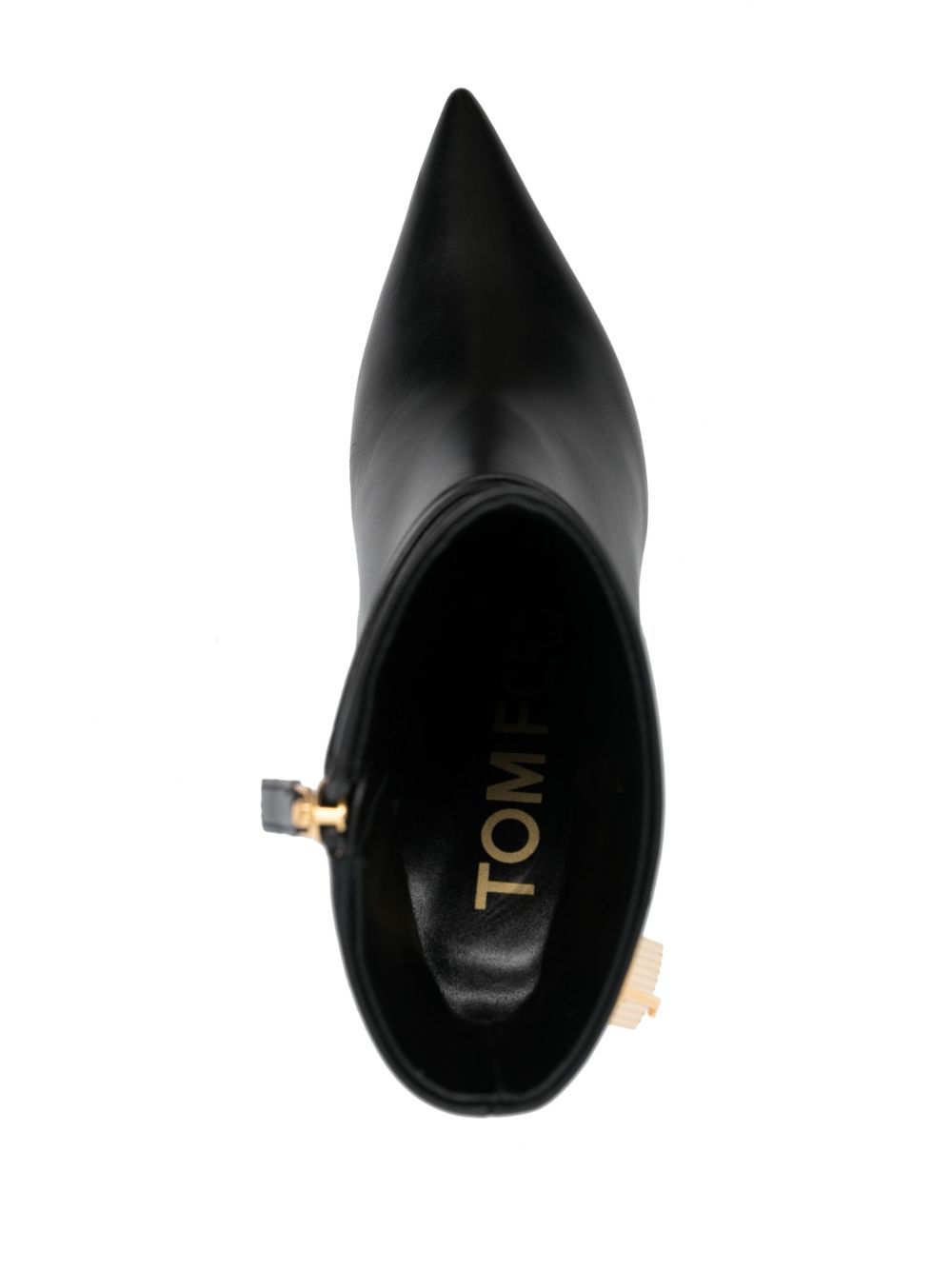 TOM FORD Stunning Leather Ankle Boots with Padlock for Women