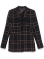 PAUL SMITH Single-Breasted Tartan Jacket for Women - FW24