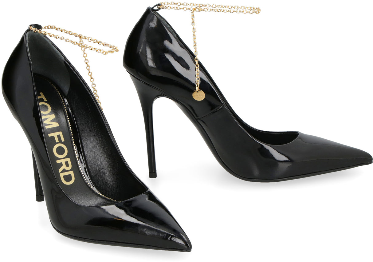 TOM FORD Classic Black Patent Leather Pumps for Women