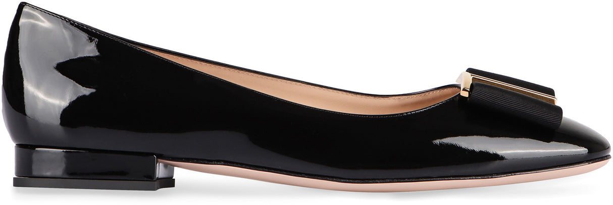 TOM FORD LEATHER BALLET FLATS