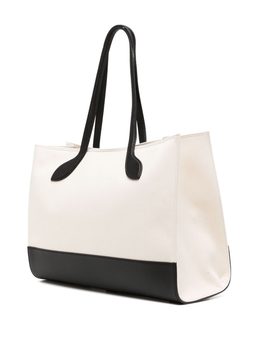 BALLY Elegant White Logo-Print Tote Handbag for Women