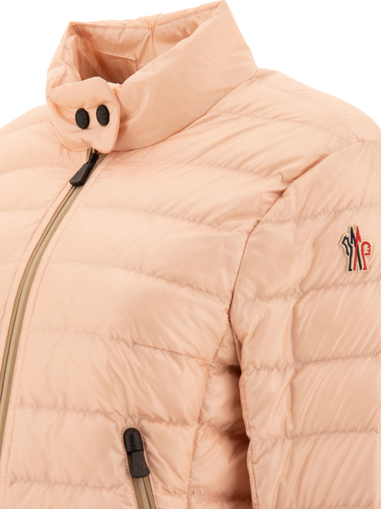 MONCLER GRENOBLE Chic Pink Down Winter Coat