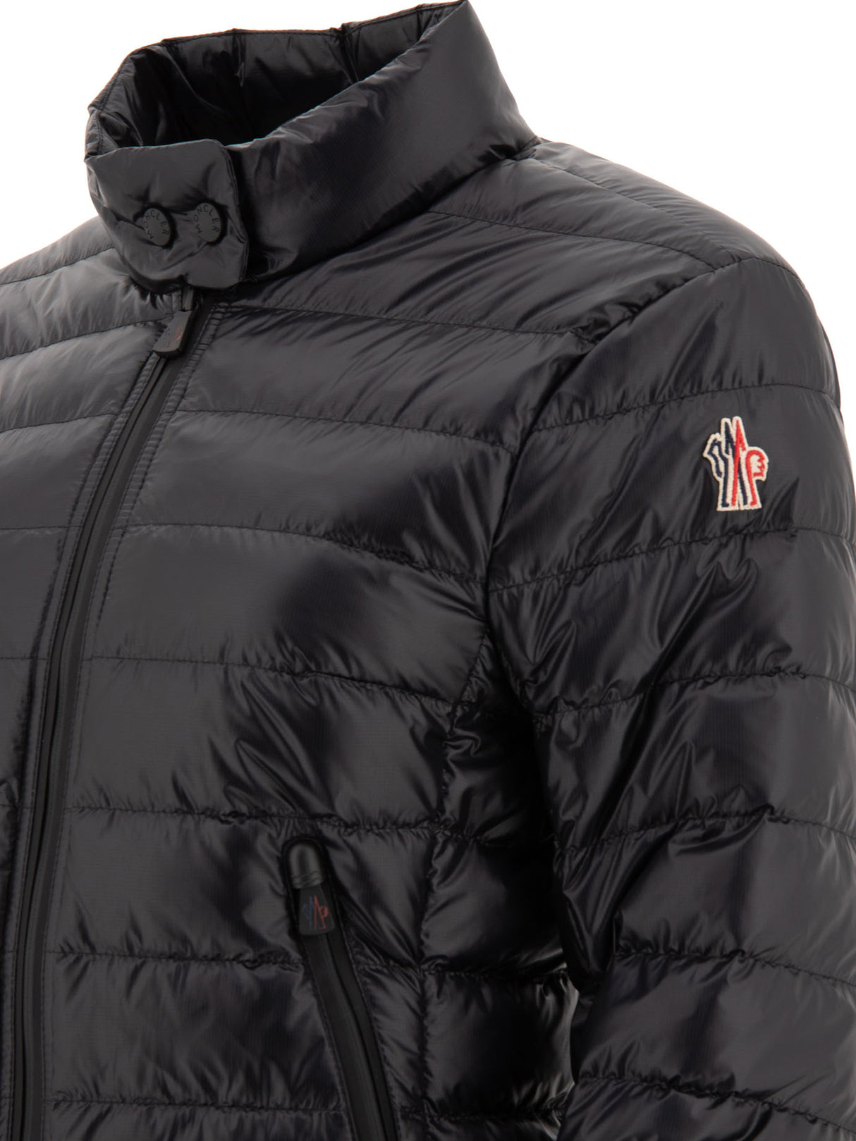 MONCLER GRENOBLE Elegant Black Down Jacket