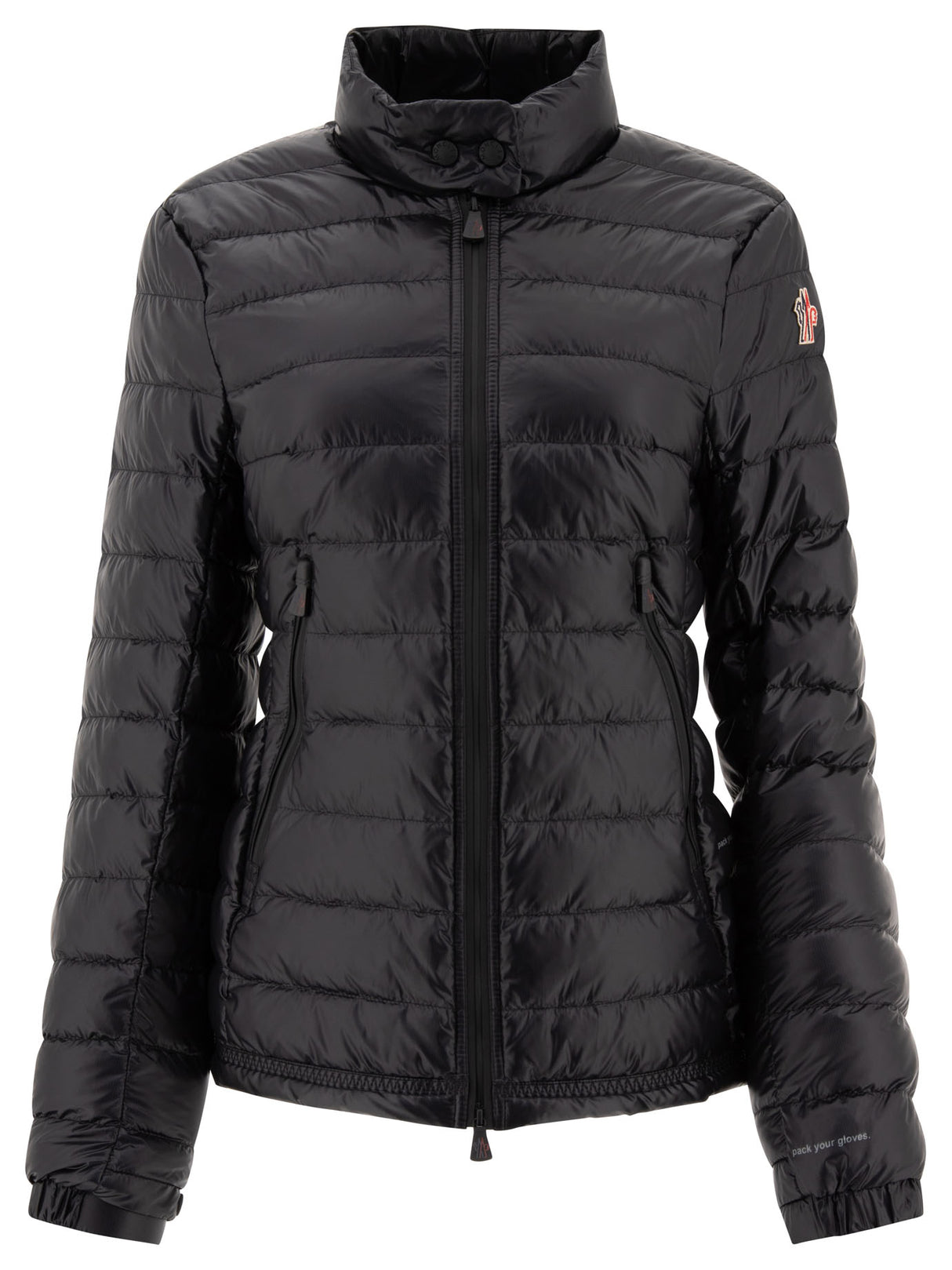 MONCLER GRENOBLE Elegant Black Down Jacket