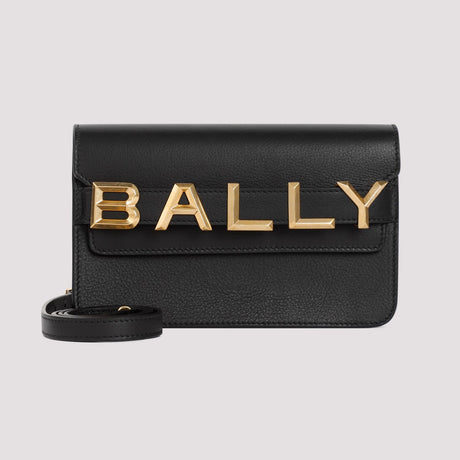 BALLY Black Crossbody Shoulder Bag for Women - SS24 Collection
