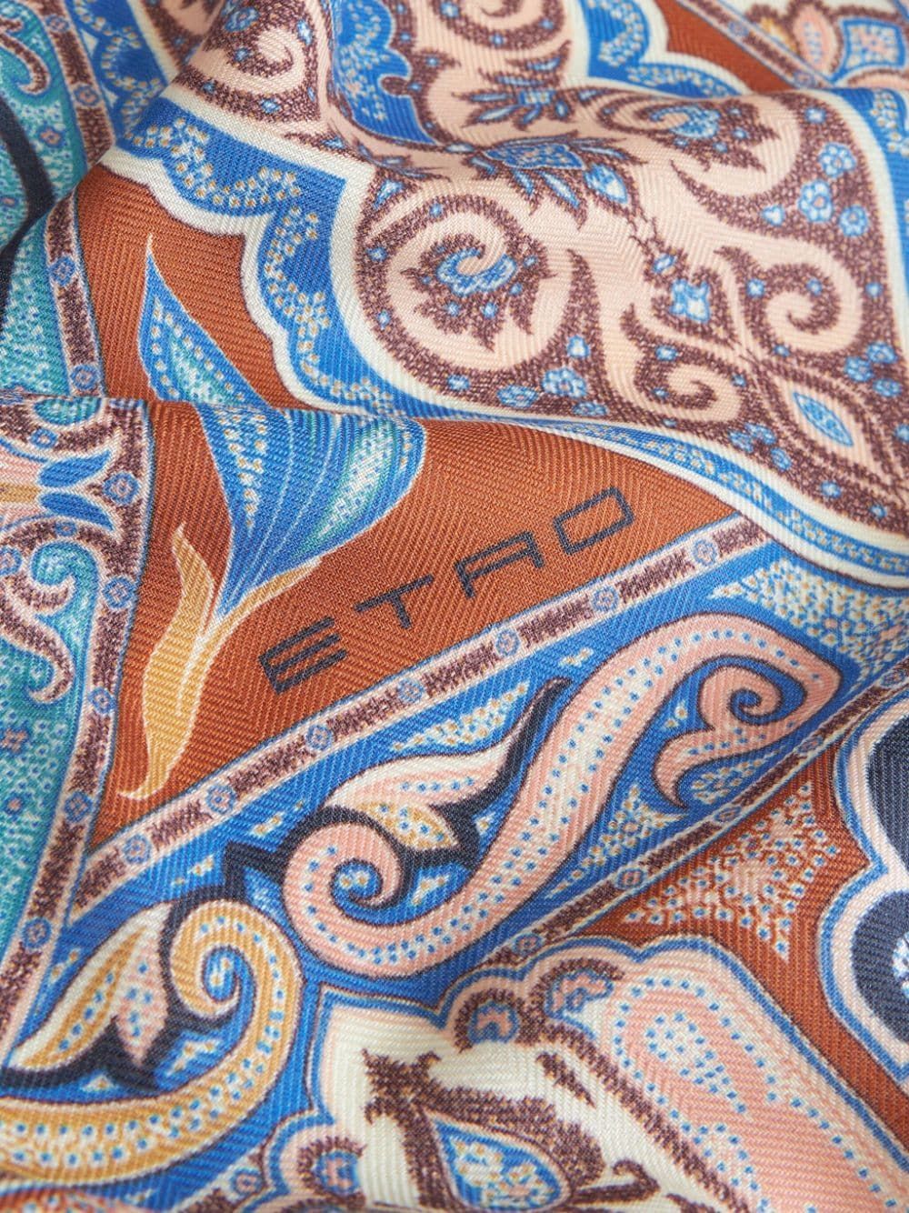 ETRO Chic Geo Pattern Scarf