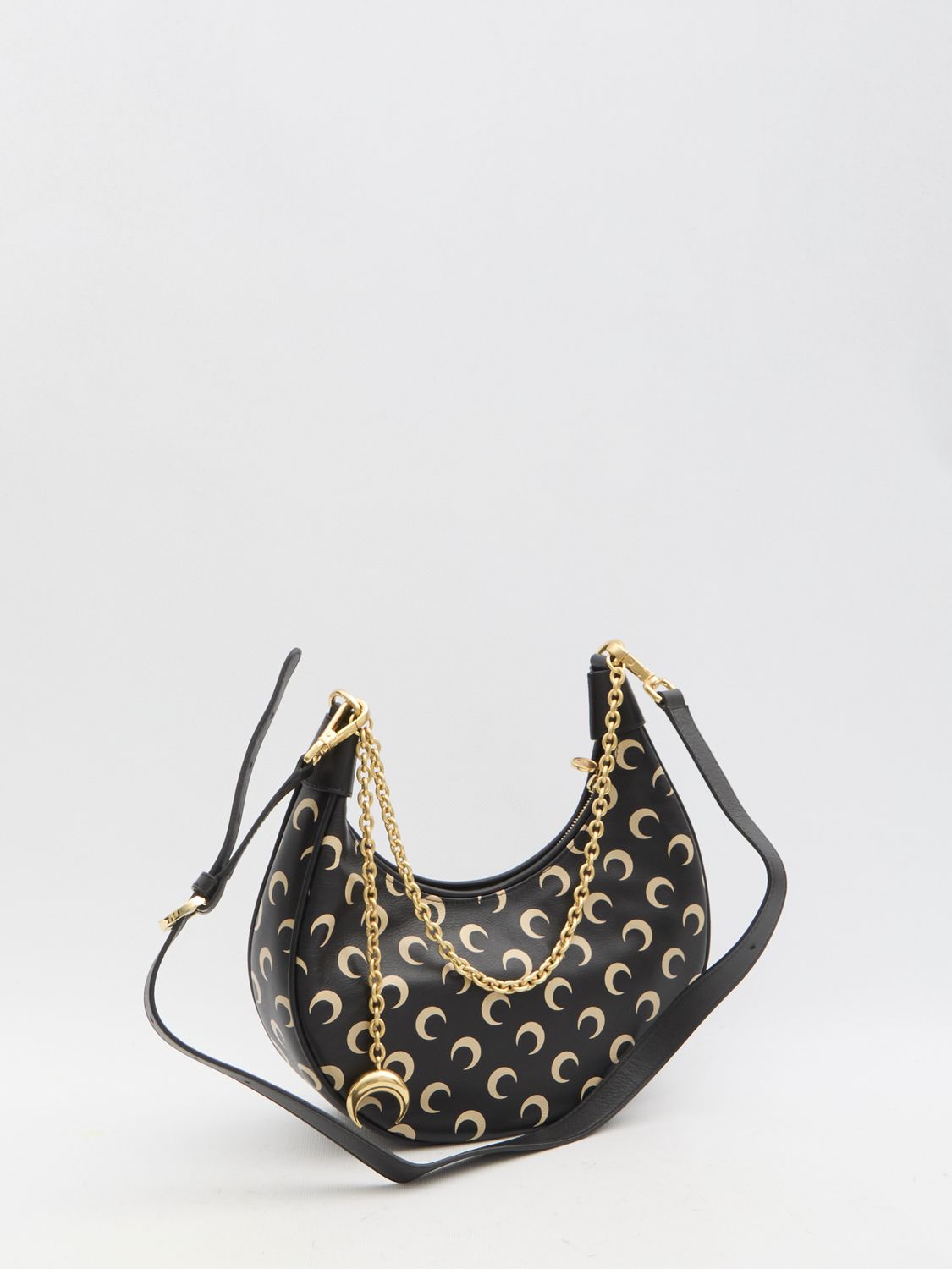 MARINE SERRE Moon Motif Handbag - 27.5x27x10 cm