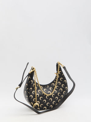 MARINE SERRE Moon Motif Handbag - 27.5x27x10 cm