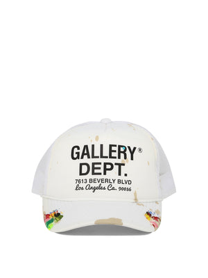 GALLERY DEPT. White Workshop Cap for Men - SS24