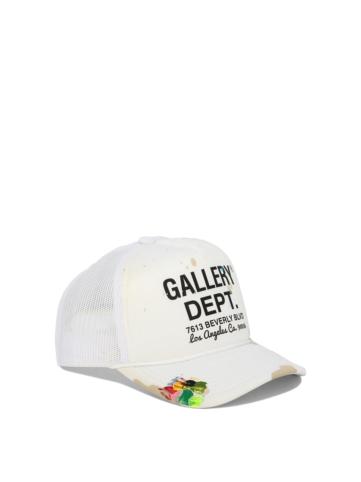 GALLERY DEPT. White Workshop Cap for Men - SS24