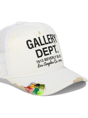 GALLERY DEPT. White Workshop Cap for Men - SS24