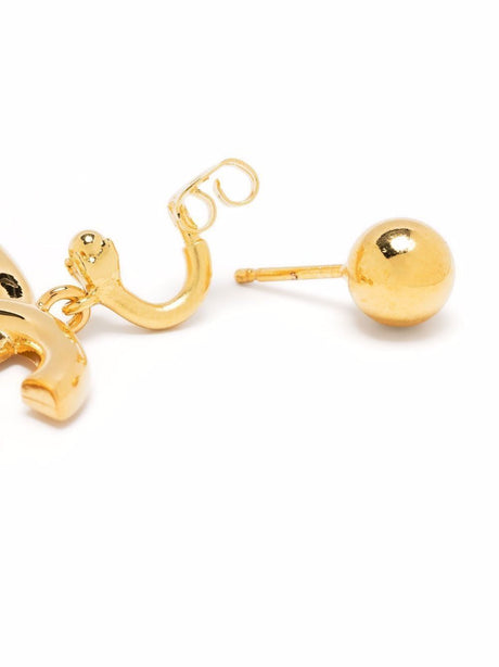 DOLCE & GABBANA Drop Logo Earrings