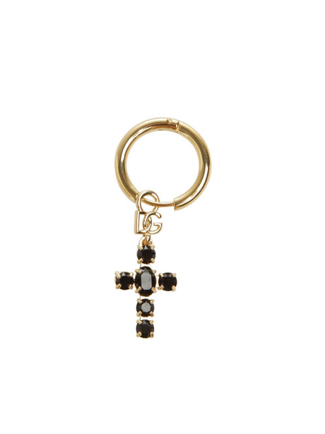 DOLCE & GABBANA Elegant Cross Pendant Earrings for Women