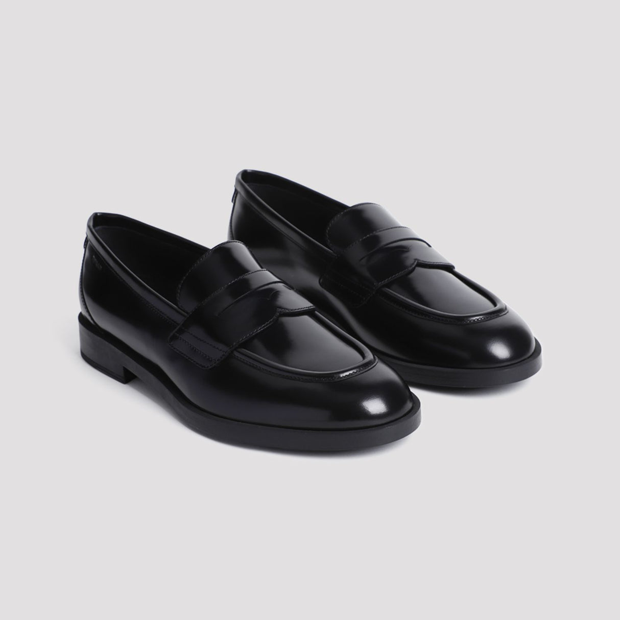 BALLY Luxurious Black Leather Moccasins