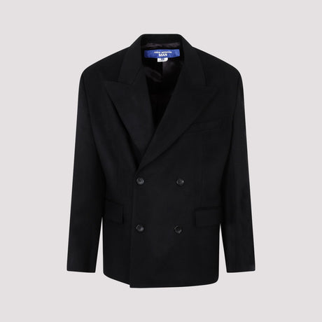 JUNYA WATANABE Luxurious Black Wool Jacket for Men - FW23