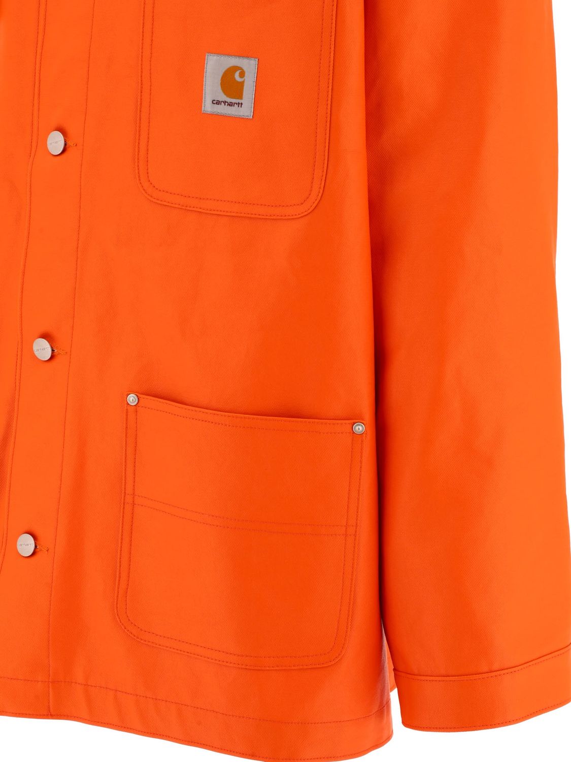 JUNYA WATANABE MAN Men's Orange Polyurethane Carryover Jacket