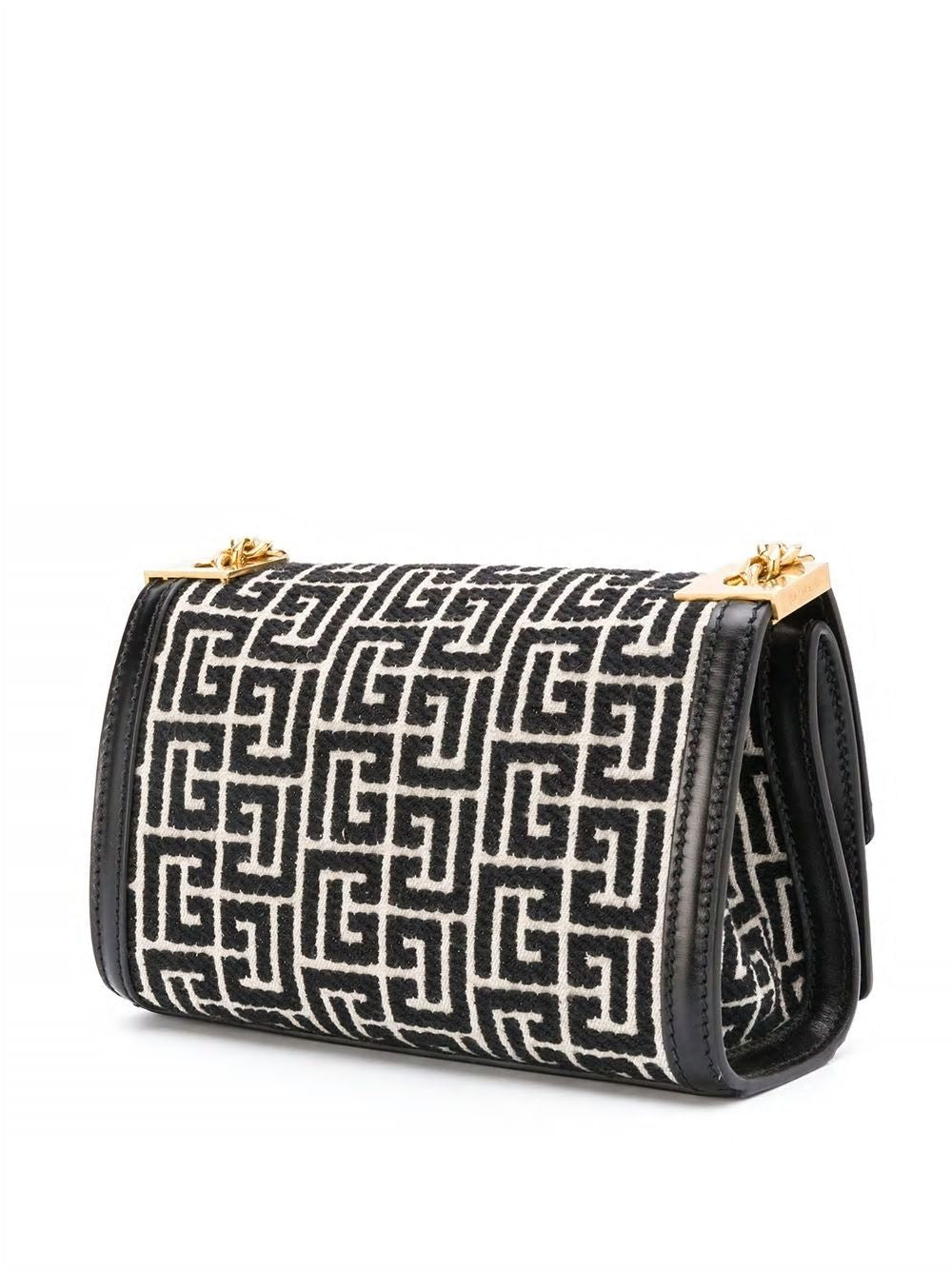 Elegant Ivory Monogram Jacquard Handbag for Women