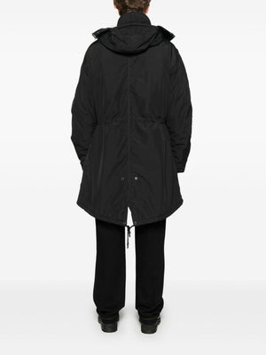 JUNYA WATANABE Nylon Padded Hooded Jacket for Men - FW24