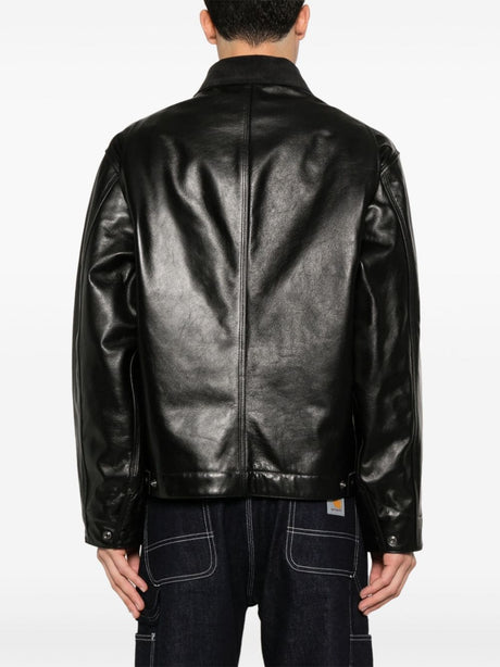 JUNYA WATANABE Classic Black Mini Leather Jacket