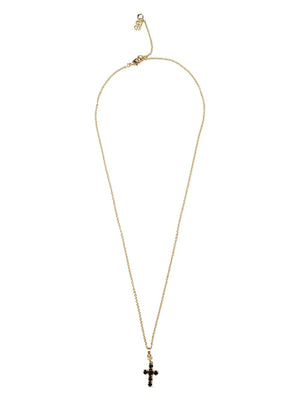 DOLCE & GABBANA Chic Logo Charm Necklace for Women