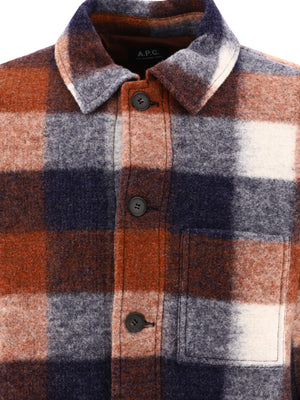 Overshirt للرجال باللون البني  - مجموعة FW23