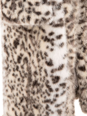 BB COUTURE Lynx-Inspired Faux Fur Jacket