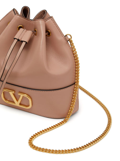 VALENTINO GARAVANI Vlogo Signature Mini Bucket Handbag