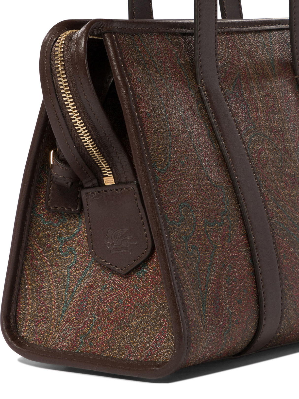 ETRO Paisley Small Handbag in Brown