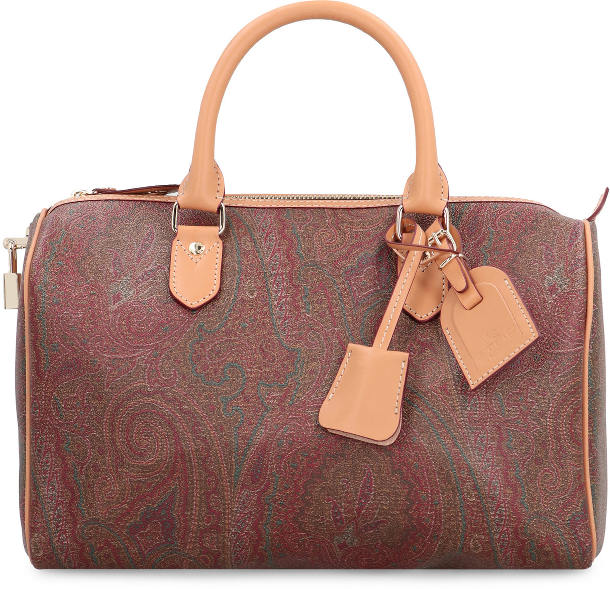 ETRO Paisley Print Boston Handbag 31.5 cm