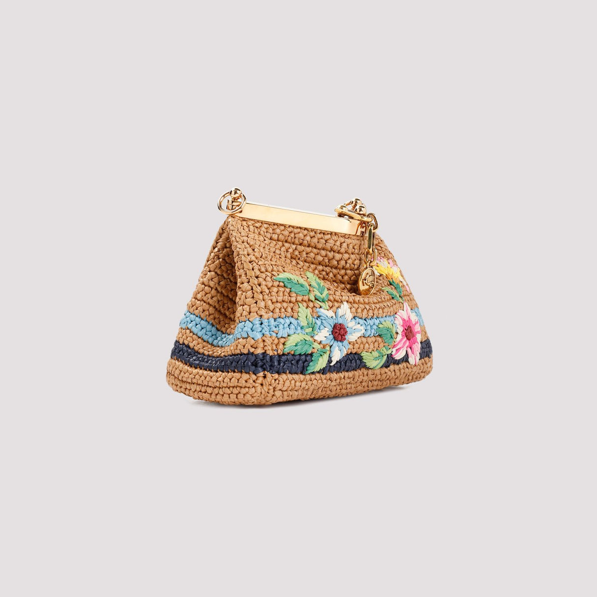 ETRO Boho-Chic Woven Bucket Bag