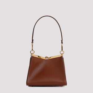 ETRO Classic Mini Shoulder Handbag in Rich Brown