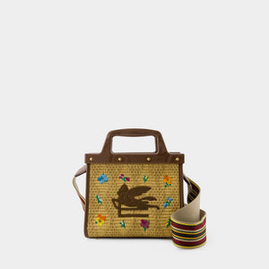 ETRO Brown Love Trotter Handbag for Women (SS24)