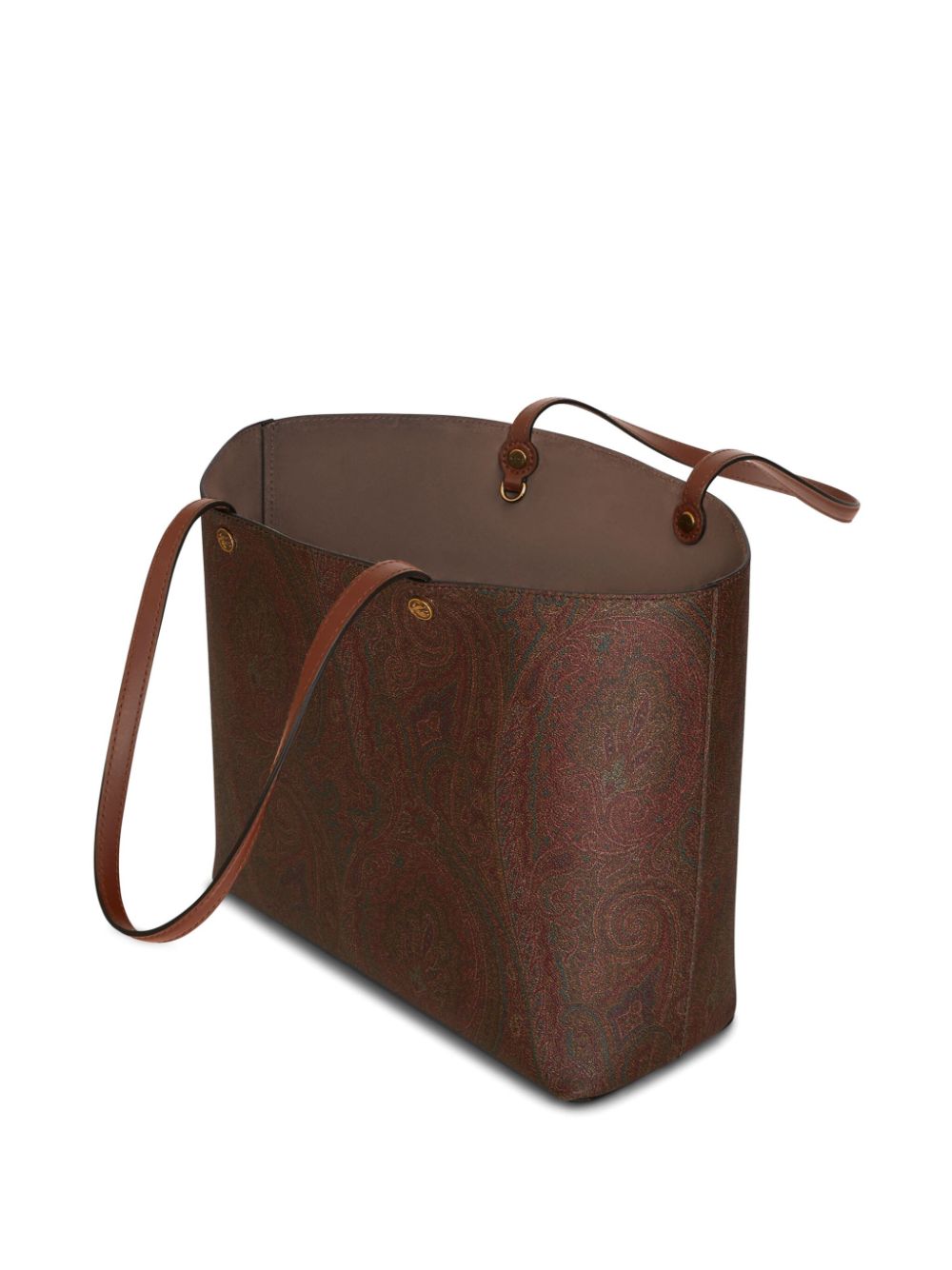 ETRO Fashion Essential: Brown Shopping Bag for Women - SS24 Collection