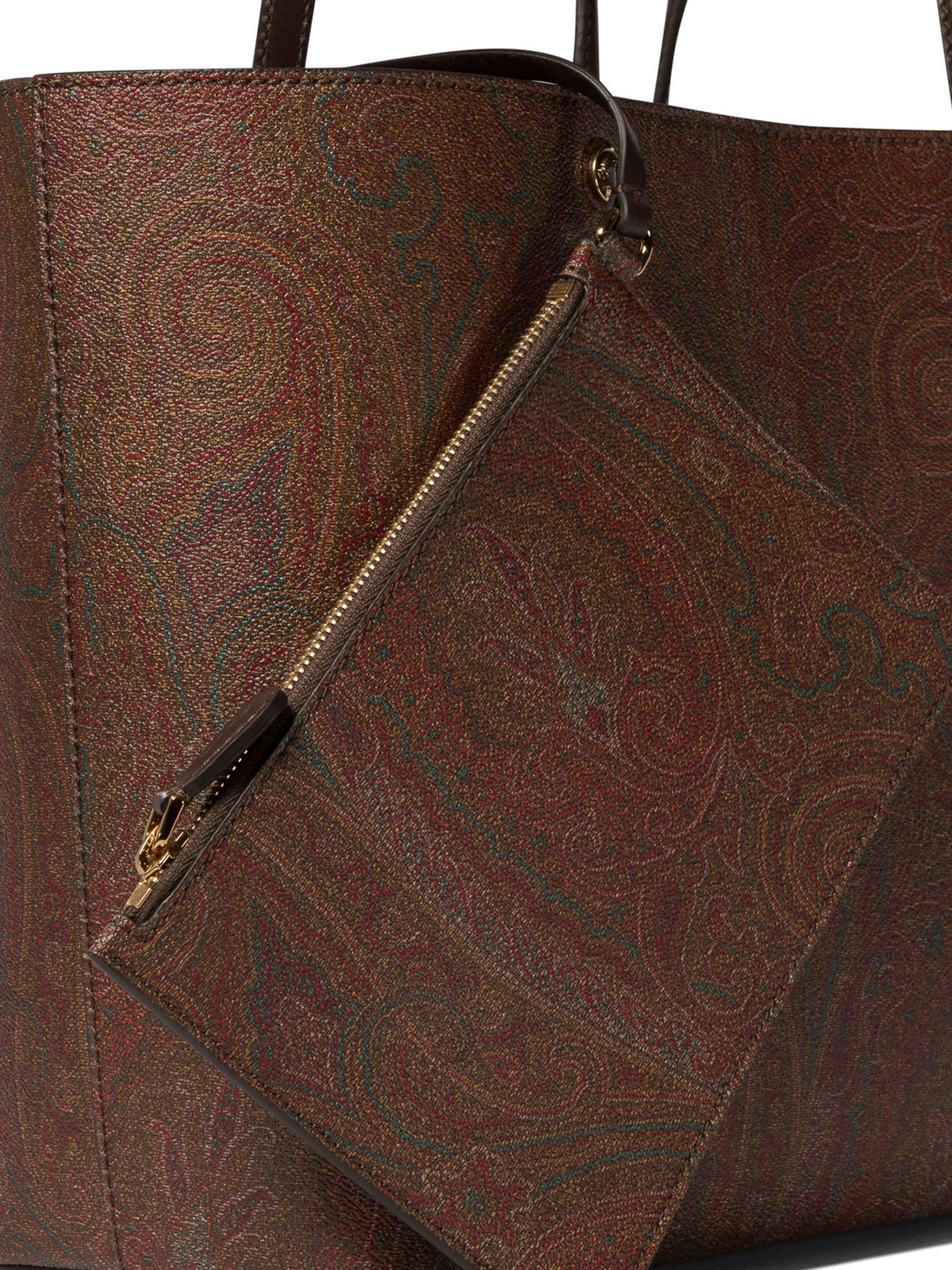 ETRO Essential Mini Shoulder Bag in Brown