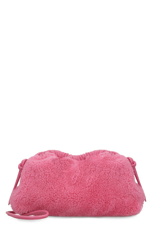 粉紅羊毛小手包 女人的完美配件 (WP20H010SG_BRIGHTPINK)
