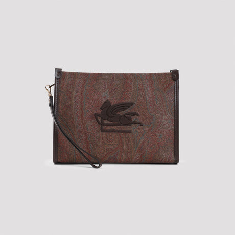 ETRO Versatile Mini Pouch Handbag - 25CM x 19CM x 5.5CM